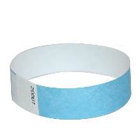 tyvek light blue 19mm wristbands box/1000